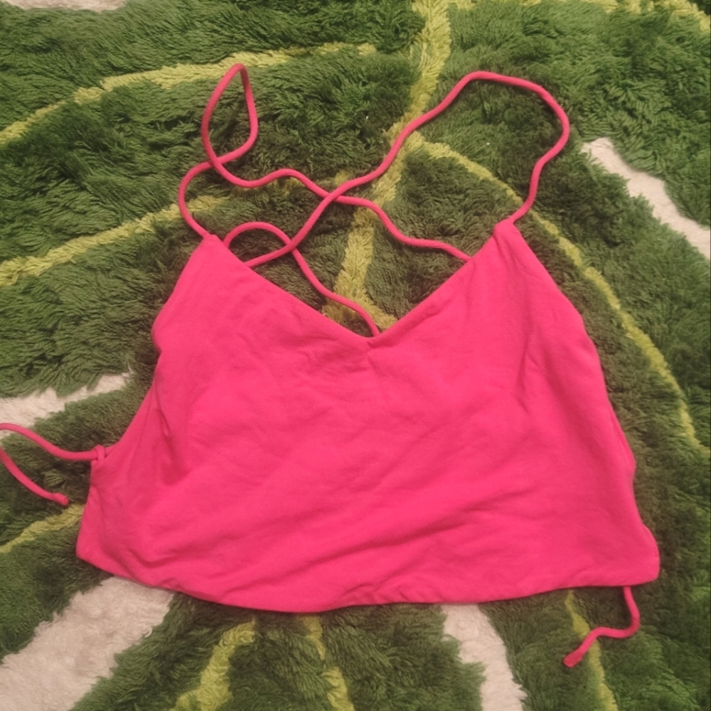 Brazil Strappy Back Crop Top